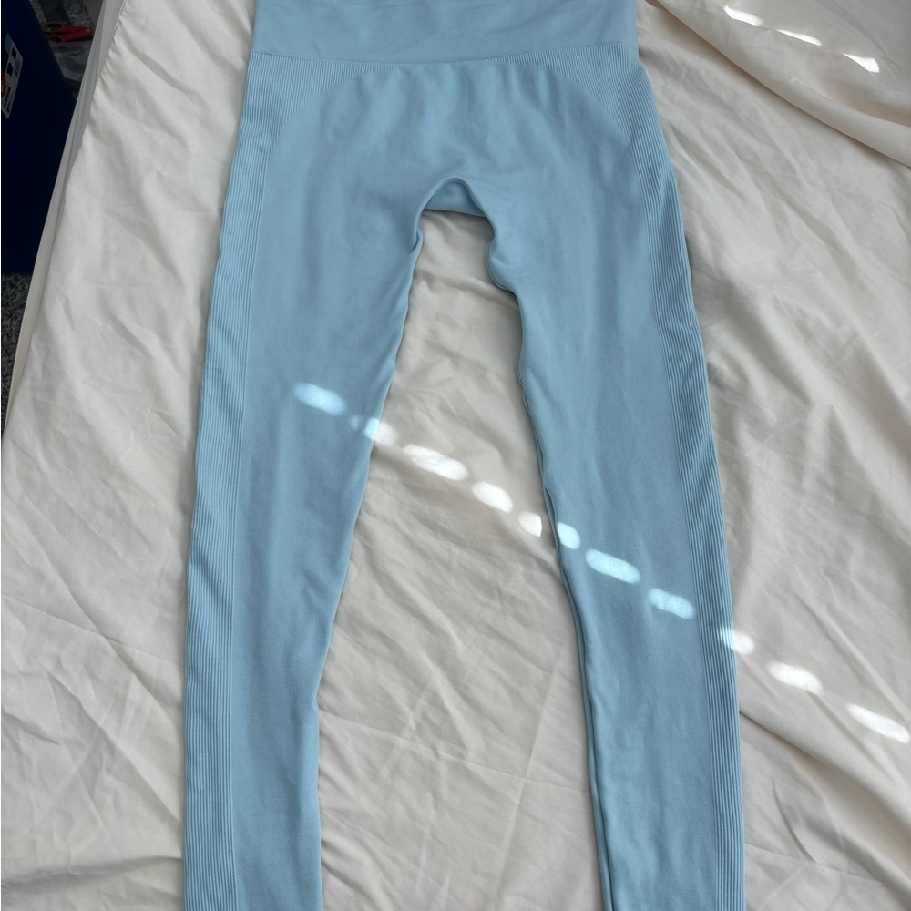 SET Active Blue Ribbed Set - Picture 7 of 8